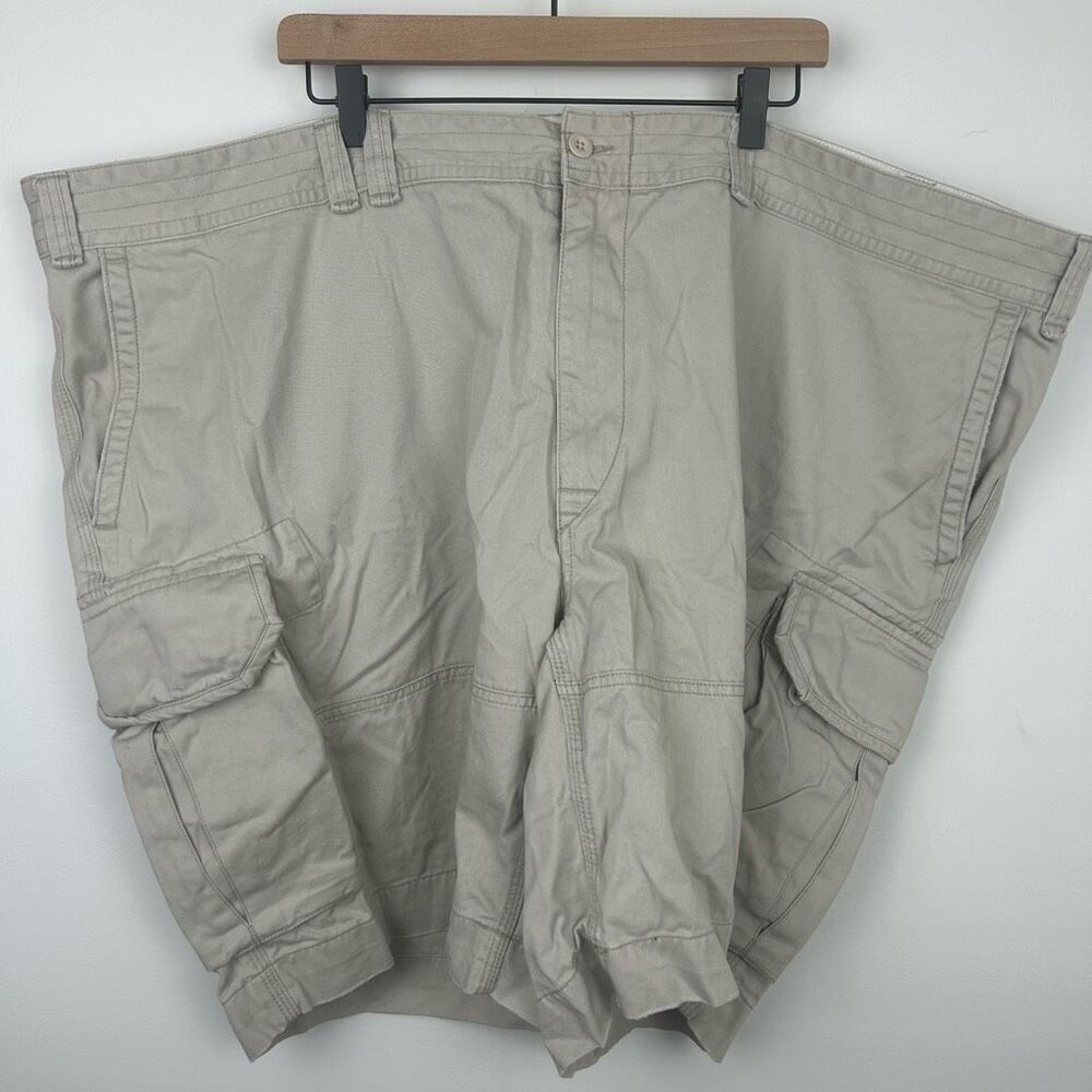 Polo Ralph Lauren Classic Chino Cargo Shorts Men's Size 56B Big Khaki Tan gorpec